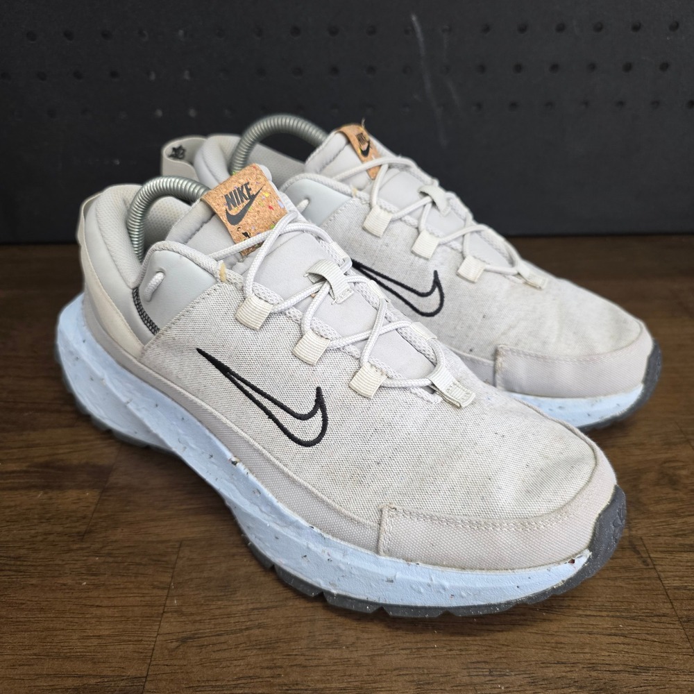 Nike Crater Remixa Mens Size 8.5 Light Bone Sneakers DC6916-001
